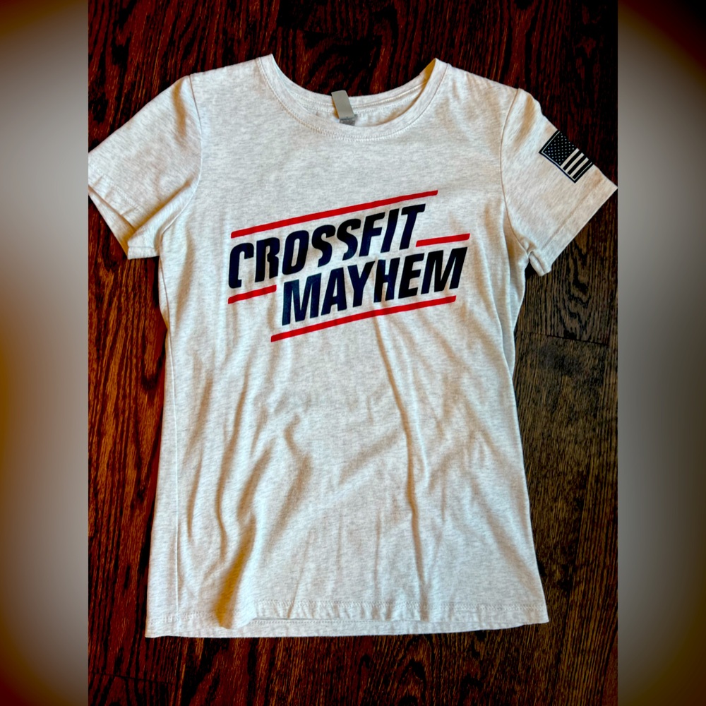 crossfit mayhem women’s t-shirt